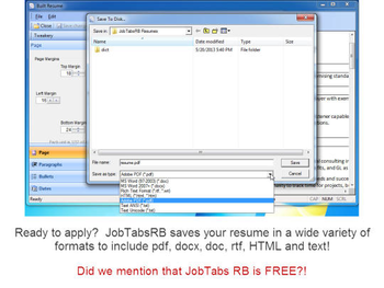 JobTabs Free Resume Builder screenshot 5