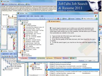 JobTabs Job Search and Resume 2011 screenshot