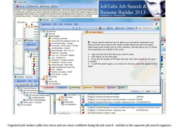 JobTabs Job Search and Resume Builder screenshot