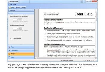 JobTabs Job Search and Resume Builder screenshot 3