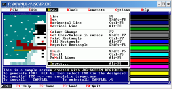JOC Screen Designer screenshot 2