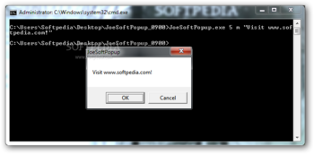 JoeSoft Popup screenshot