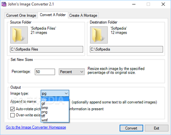 Johnâ€™s Image Converter screenshot 2