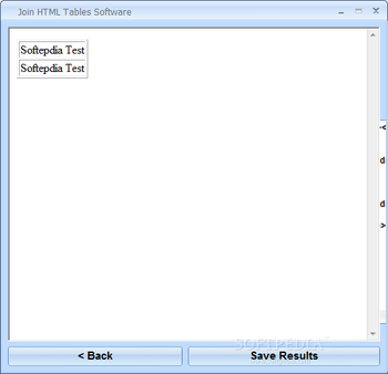 Join HTML Tables Software screenshot 3