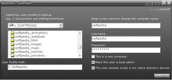 Join to Domain screenshot