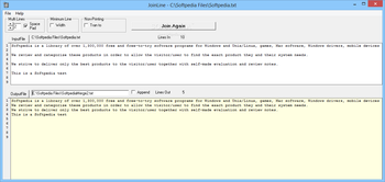 JoinLine screenshot