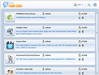 JomSocial Chat Module screenshot