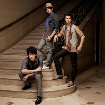 Jonas Brothers Burning Up Screensaver screenshot