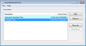 JoneSoft World Time screenshot