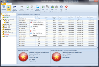 Jordy Proxy Changer screenshot
