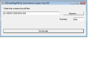 JosePagsPdf screenshot