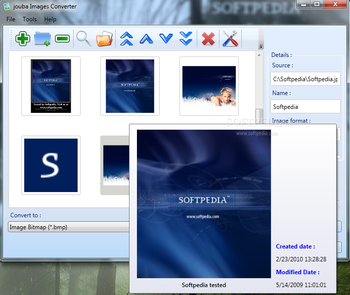 Jouba Images Converter screenshot