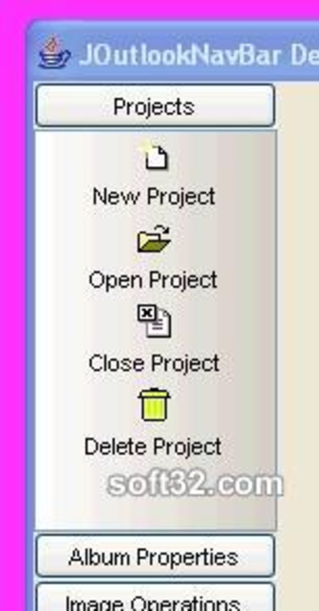 JOutlookNavBar screenshot 2