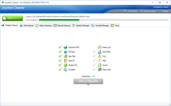 JoyoBox Cleaner Portable screenshot