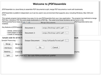 jPDFAssemble screenshot