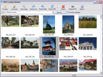 JPEG Lossless Rotator Portable screenshot
