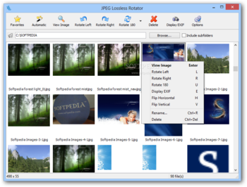 JPEG Lossless Rotator Portable screenshot