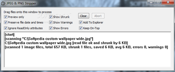 JPEG & PNG Stripper screenshot