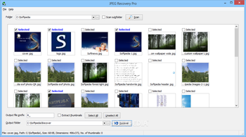JPEG Recovery Pro screenshot