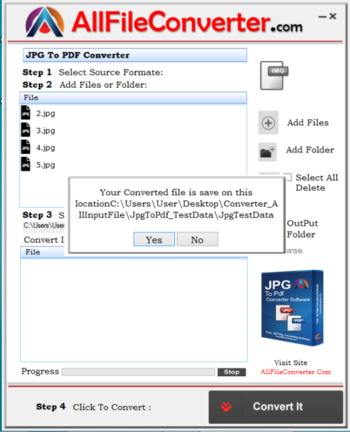 JPEG to PDF Converter screenshot 2