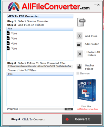 JPEG to PDF Converter screenshot 3