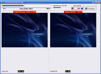 JpegExpress screenshot