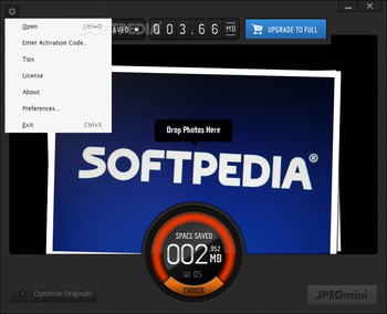 JPEGmini screenshot 2
