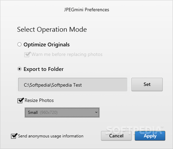 JPEGmini screenshot 3