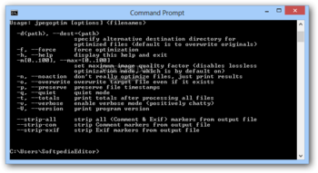 jpegoptim screenshot