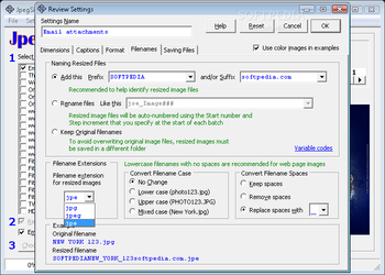 JpegSizer screenshot 4