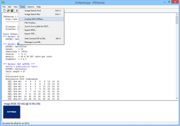 JPEGsnoop screenshot 3