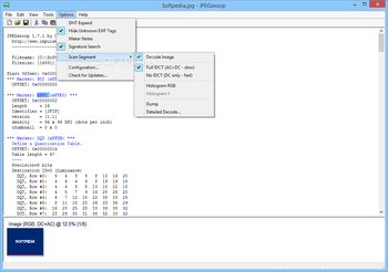 JPEGsnoop screenshot 4