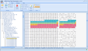 JPEXS Free Flash Decompiler screenshot 2