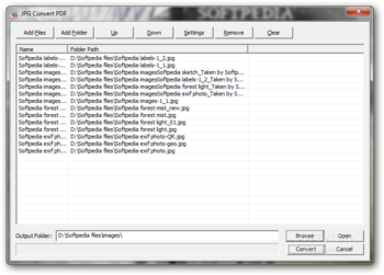 JPG Convert PDF screenshot