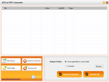 JPG to PDF Converter screenshot