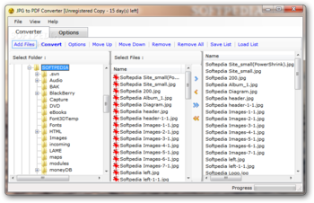 JPG to PDF Converter screenshot