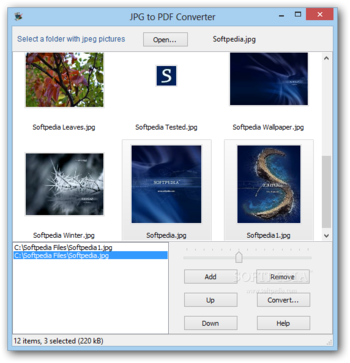 JPG to PDF Converter screenshot