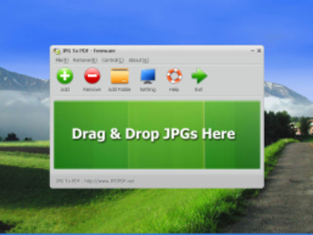 JPG To PDF Portable screenshot