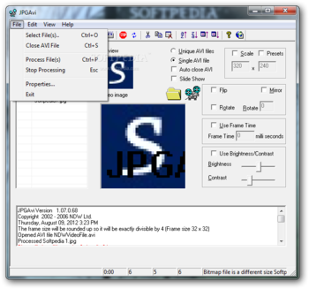JPGAvi screenshot 2