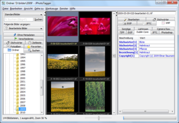 JPhotoTagger screenshot 2