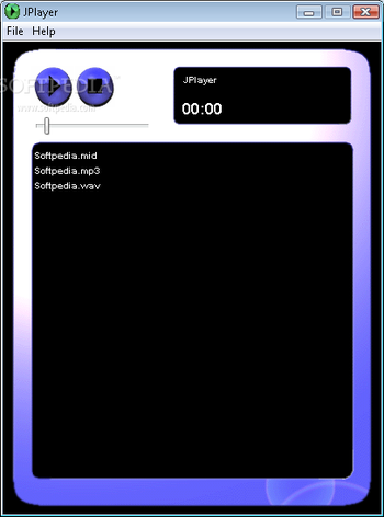 JPlayer screenshot