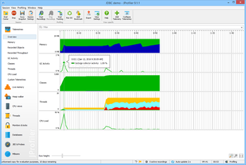 JProfiler screenshot