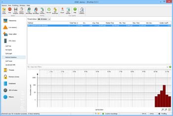 JProfiler screenshot 10