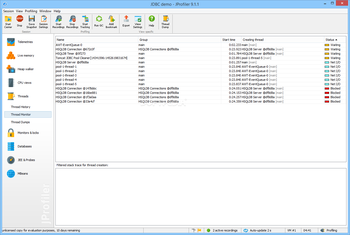 JProfiler screenshot 13