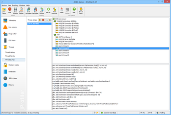 JProfiler screenshot 14