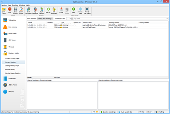 JProfiler screenshot 16
