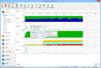 JProfiler screenshot 2