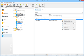 JProfiler screenshot 27