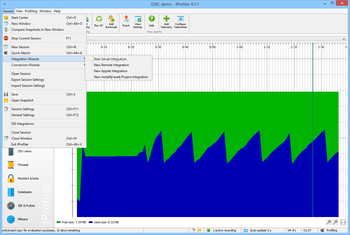 JProfiler screenshot 3