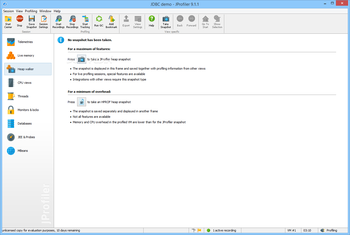 JProfiler screenshot 7